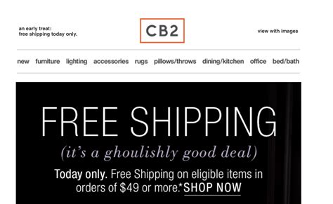 Free Shipping Cb2